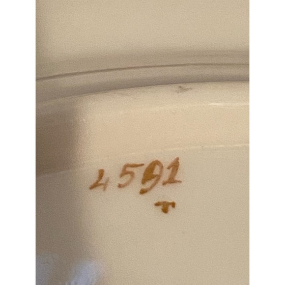 Antique Spode Felspar Porcelain Plates No. 4591 Plates Early 1800s Set of 4 - Picture 7 of 10